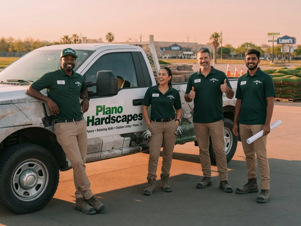 Hardscape Design company in Ben Franklin, TX